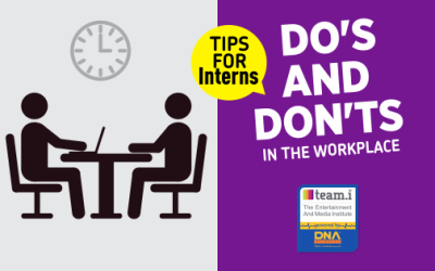 Do’s and Don’ts during an Internship at an Event Management Company