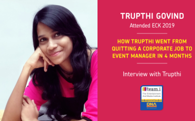 How Trupthi Went From Quitting A Corporate Job To Event Manager In 4 Months