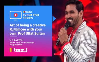 Art of being a Creative RJ/Emcee by MJ Rakesh