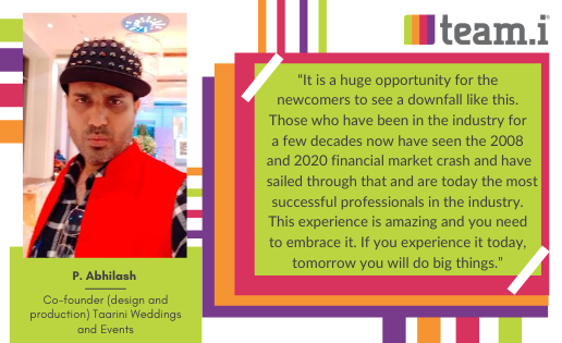 An Interview with Abhilash Prakash From ‘Taarini Weddings and Events’