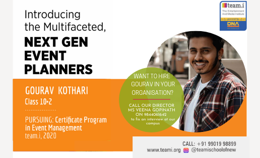 An Interview with Gourav Kothari, team.i Student