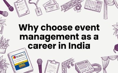 Why choose event management as a career in India