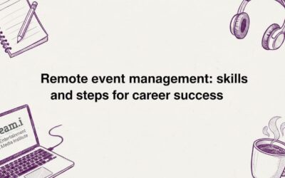 Remote event management: skills and steps for career success