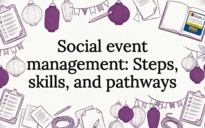 Social event management: Steps, skills, and pathways