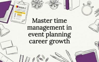 Master time management in event planning career growth
