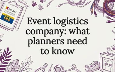 Event logistics company: what planners need to know