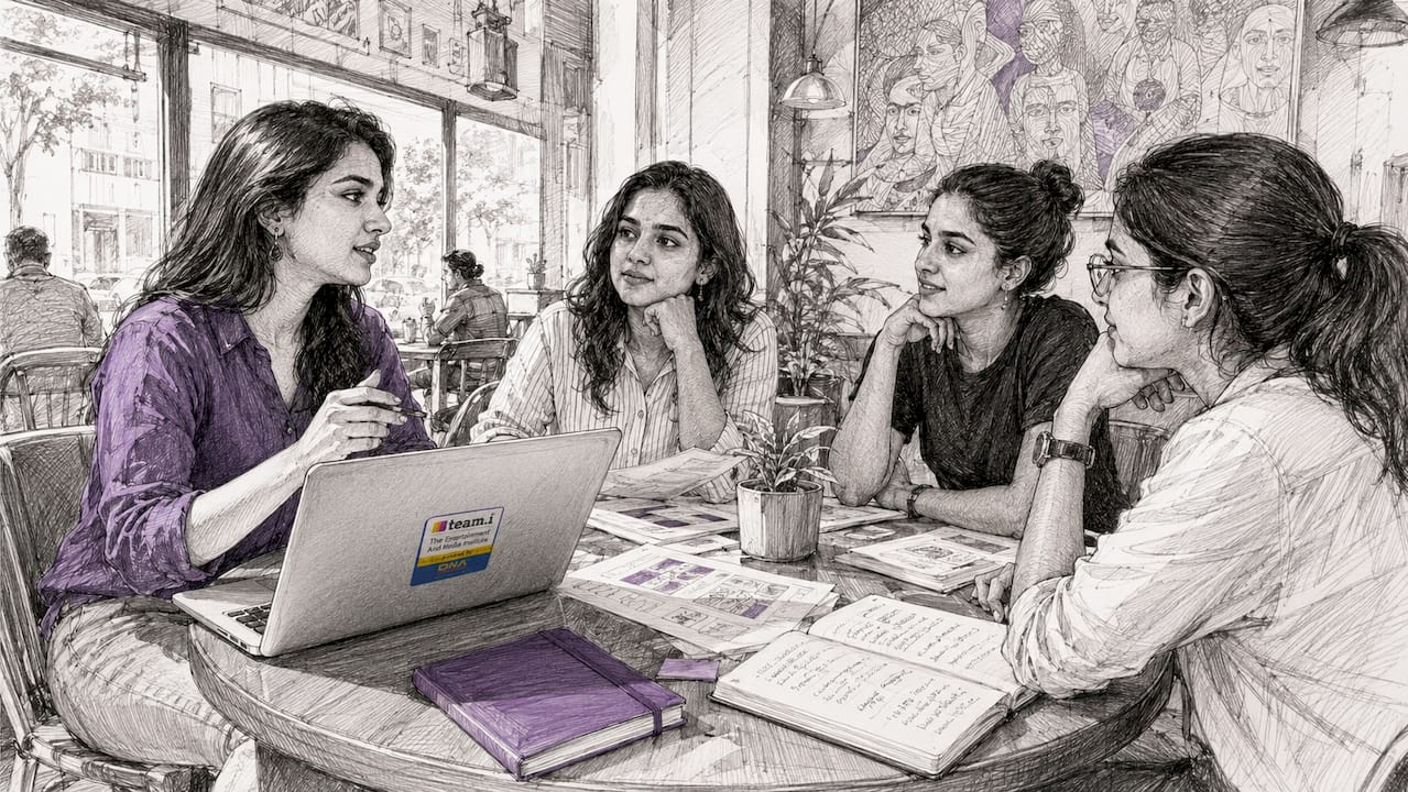 Group in AI-assisted event training