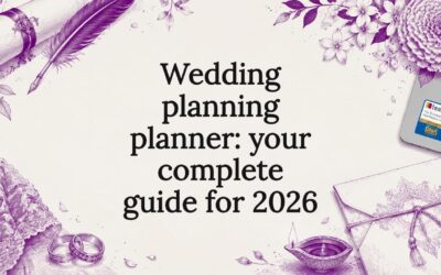 Wedding planning planner: your complete guide for 2026