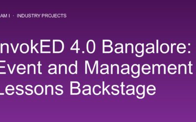 InvokED 4.0 Bangalore: Event and Management Lessons Backstage